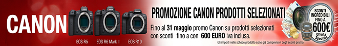 Promo Canon su prodotti selezionati