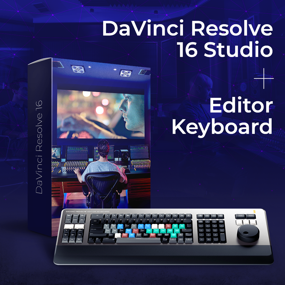 DaVinci Resolve Studio 16 - Editor Keyboard