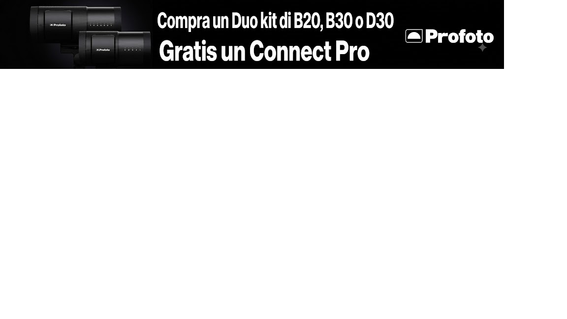 Promozione Profoto Serie Clic