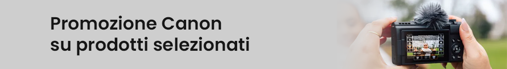 Promo Canon su prodotti selezionati