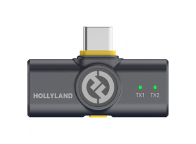 Hollyland Lark M2 USB C Black | Portable with Dual Receiver