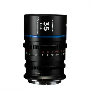 35mm T2.4 Blue DL Mount Cine - LAOWA