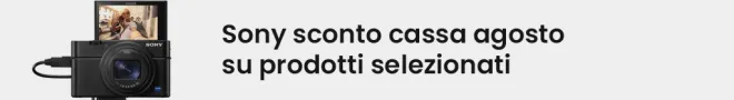 Sconto cassa Sony agosto