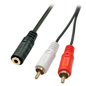 RCA Mx2-JACK 3,5 TRS F - Lindy