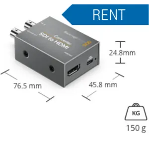 RENT CONVCMIC/SH - SDI > HDMI - Blackmagic